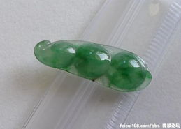 翡翠A货辨识指南 探寻“好种阳冰豆”的独特之美